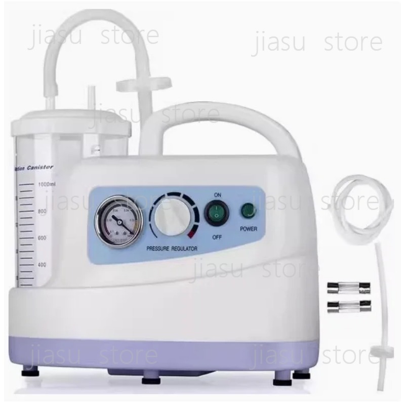 Suction Machine Medical - 1000ml Portable Quiet Suction Unit Vacuum