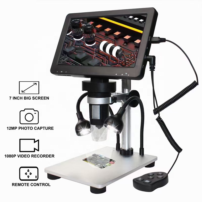 Digital Microscope - 7 Inch 1600X Digital Microscope Mini