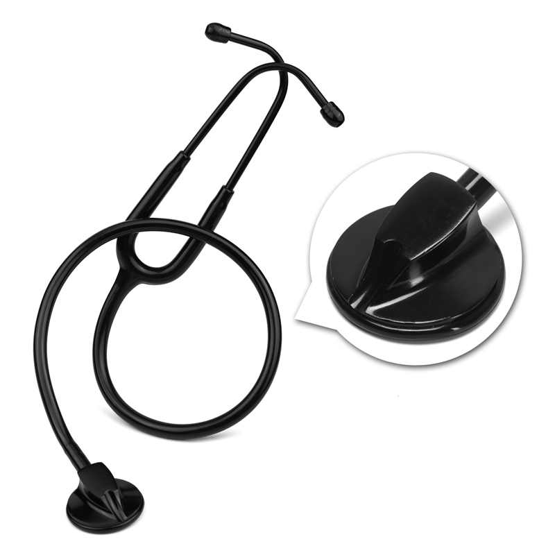 Medical Lab Equipments - All Black Medical Cardiology Doctor Stethoscope