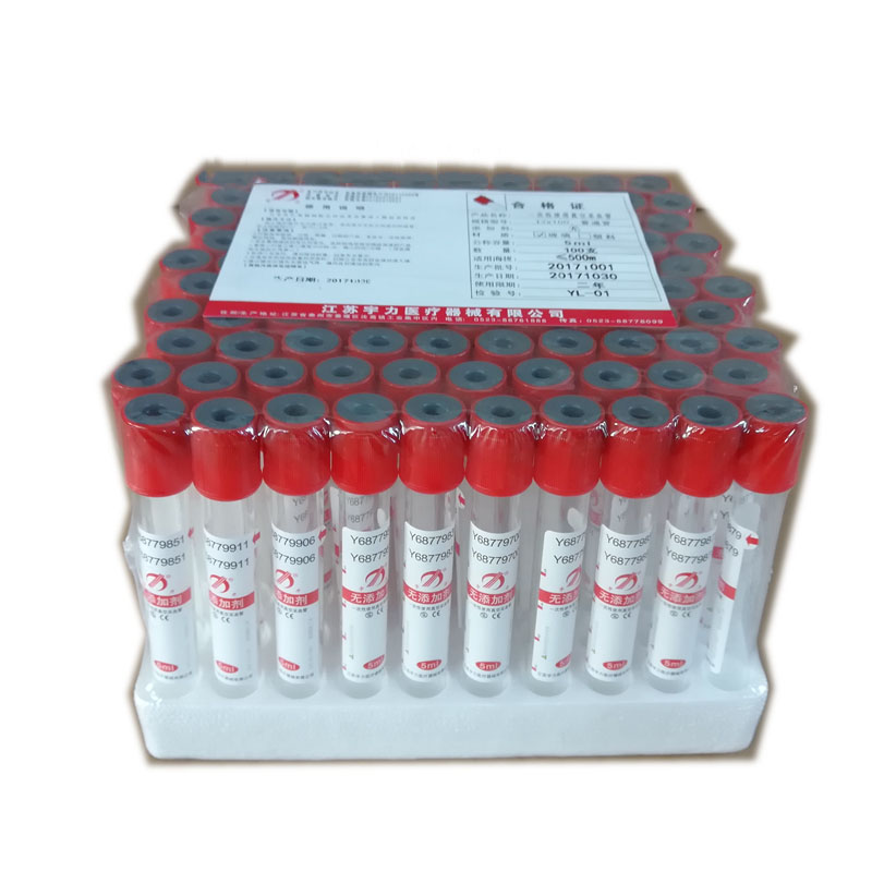 Blood Collection Tube - 100pcs/lot 3ml 5ml 10ml Disposable Glass