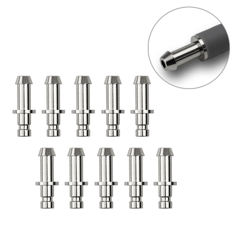 Blood Collection Tube - Air Hose Tube Adapter Metal Piece
