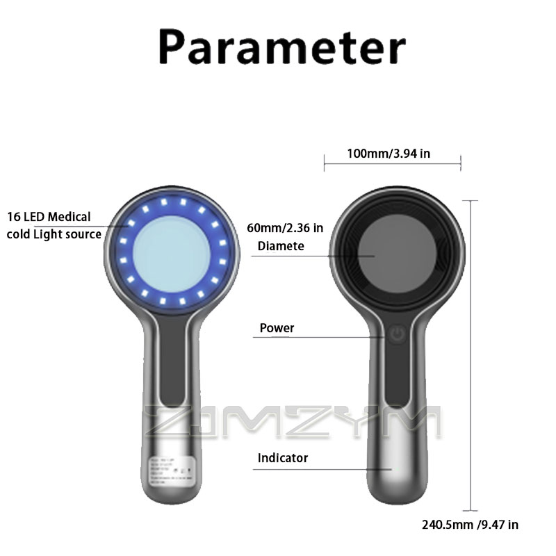 Woods Lamp Handheld Skin Detec - Medical Lab Equipments review and price
