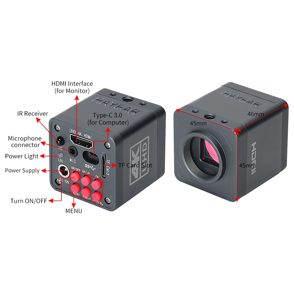 HAYEAR 4K USB HDMI Digital Mic - Digital Microscope review and price