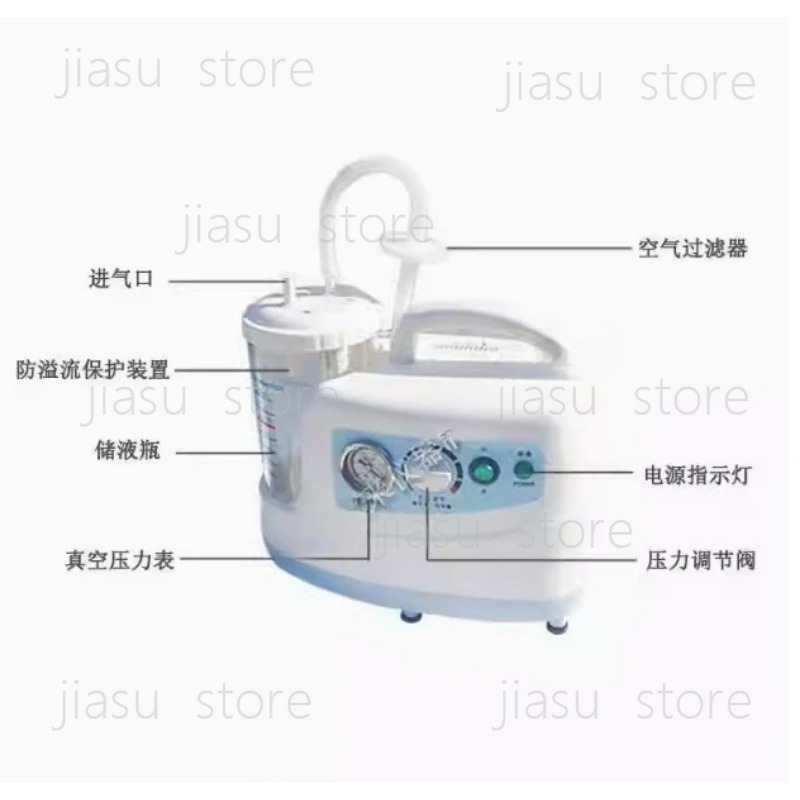 1000ml Portable Quiet Suction  - Suction Machine Medical review and price