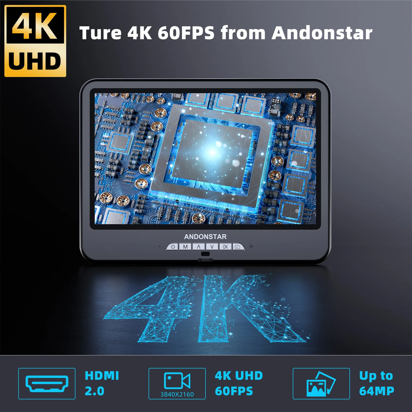 Andonstar AD210S-Pro 4K 60FPS  - Digital Microscope review and price