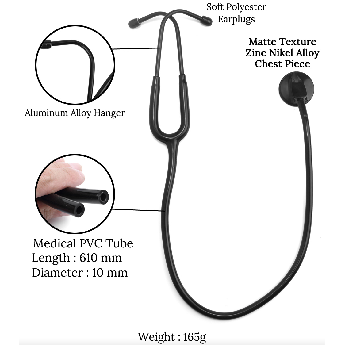 All Black Medical Cardiology D - Medical Lab Equipments review and price