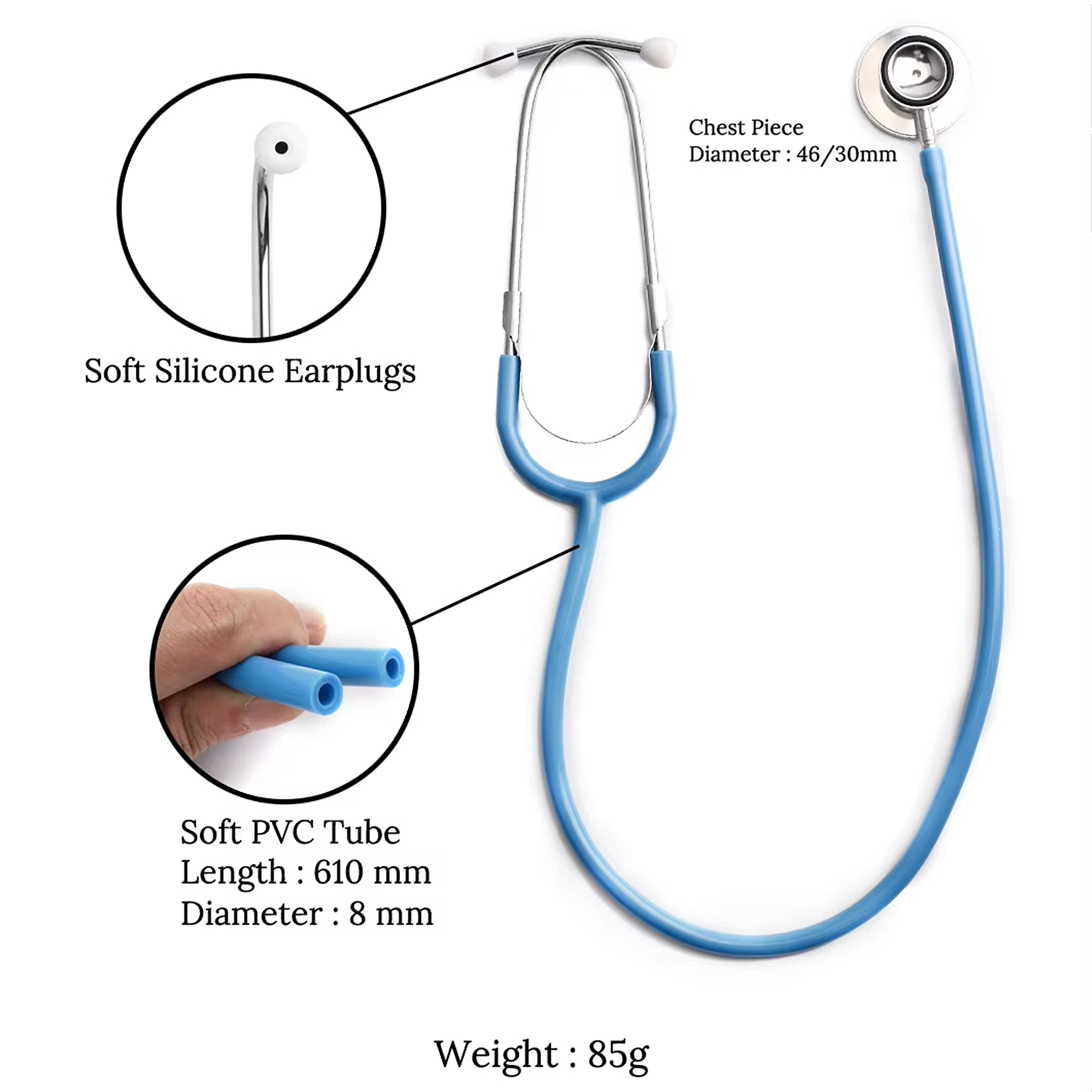 Dual Head Stethoscope Medical  - Medical Lab Equipments review and price