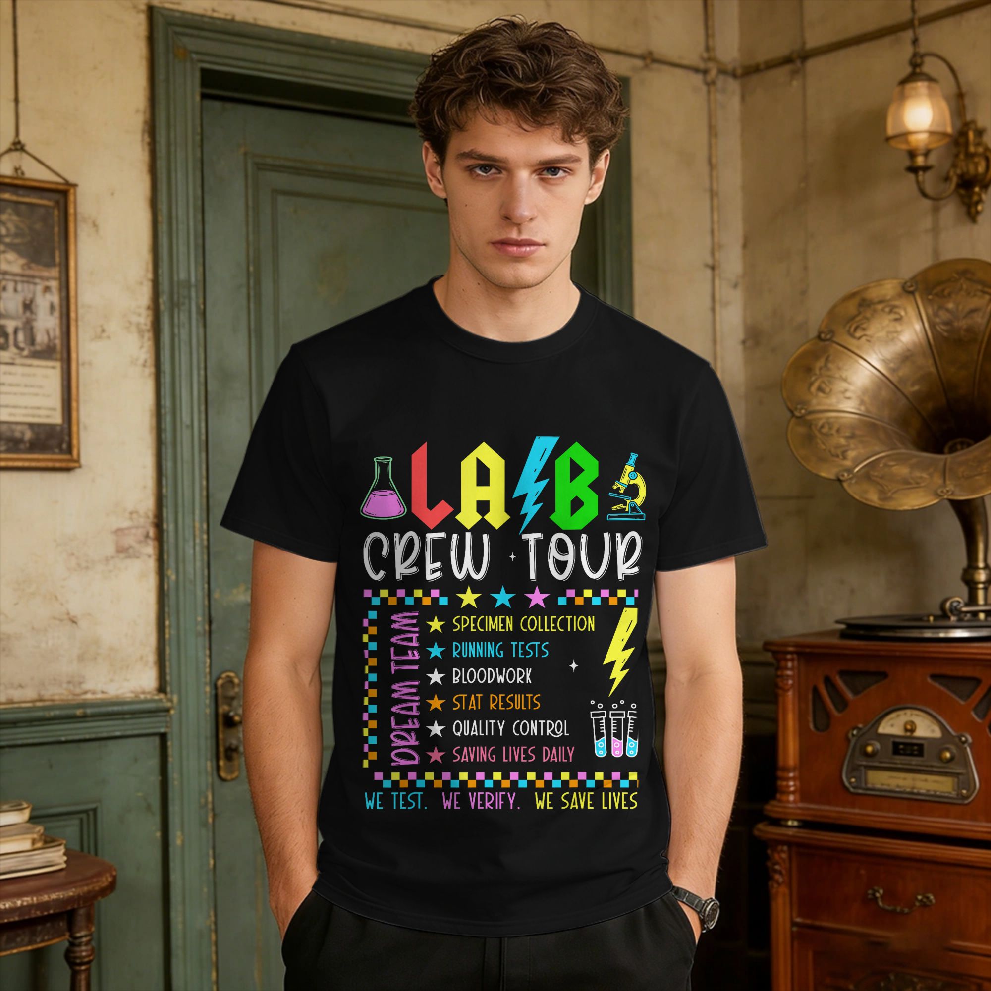 Vintage T-Shirt Summer Lab Wee - Medical Lab Professionals Week review and price